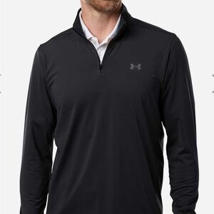 Under Armour Men's Black Quarter-Zip Pullover